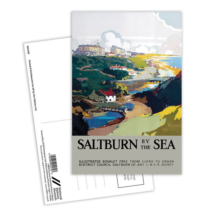 Saltburn-by-the-sea Postcard Pack of 8