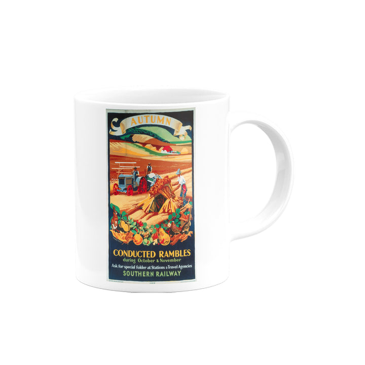 Autumn - Conducted Rambles, Southern Railway Mug