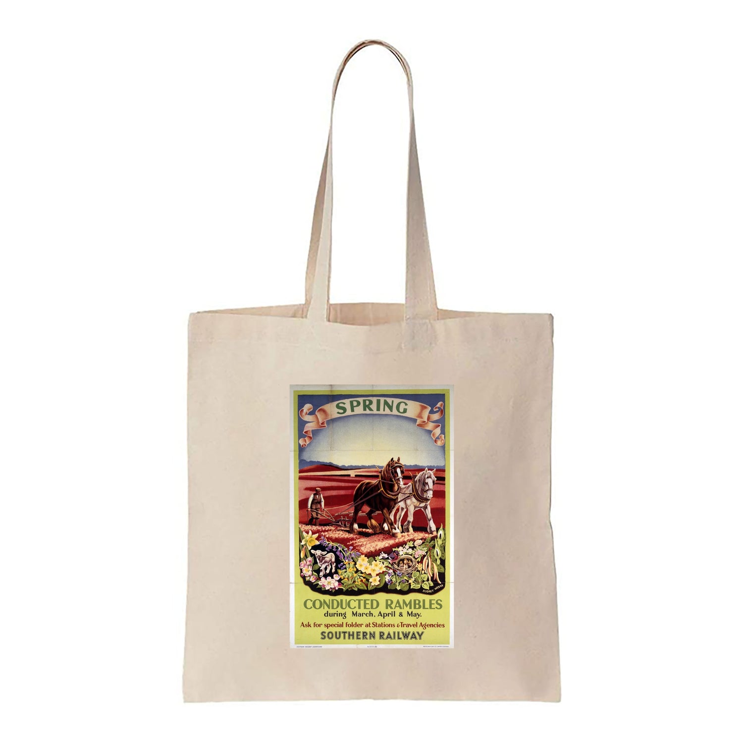 Spring - Conducted Rambles - Canvas Tote Bag