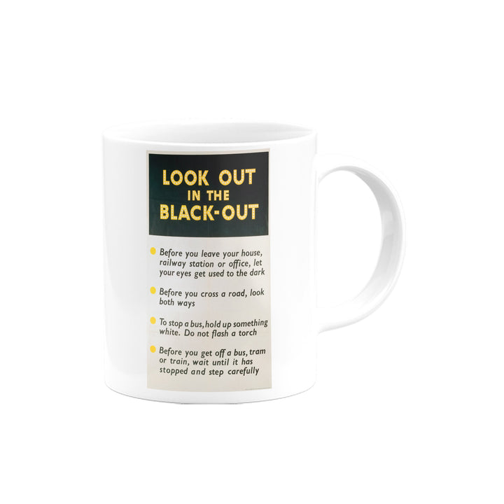 Look Out in the Black-Out Mug