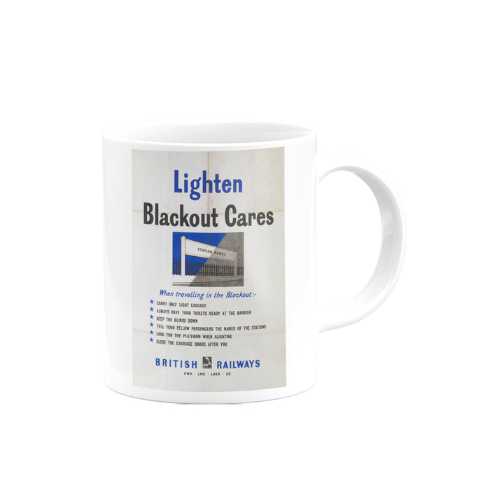 Lighten Blackout Cares Mug