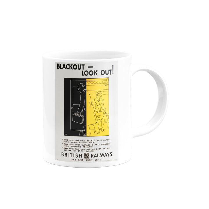 Blackout - Look Out, British Railways Mug