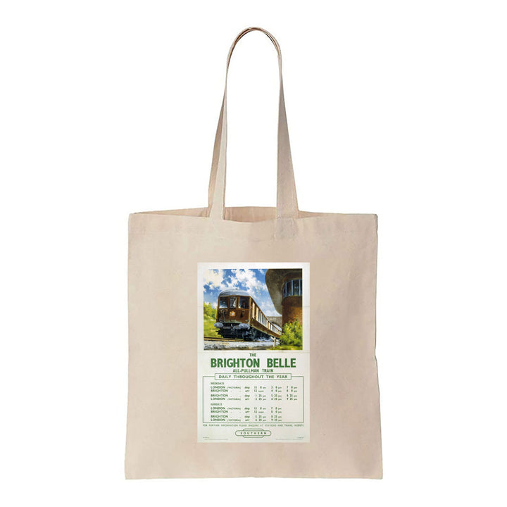 The Brighton Belle, All-Pullman Train - Canvas Tote Bag