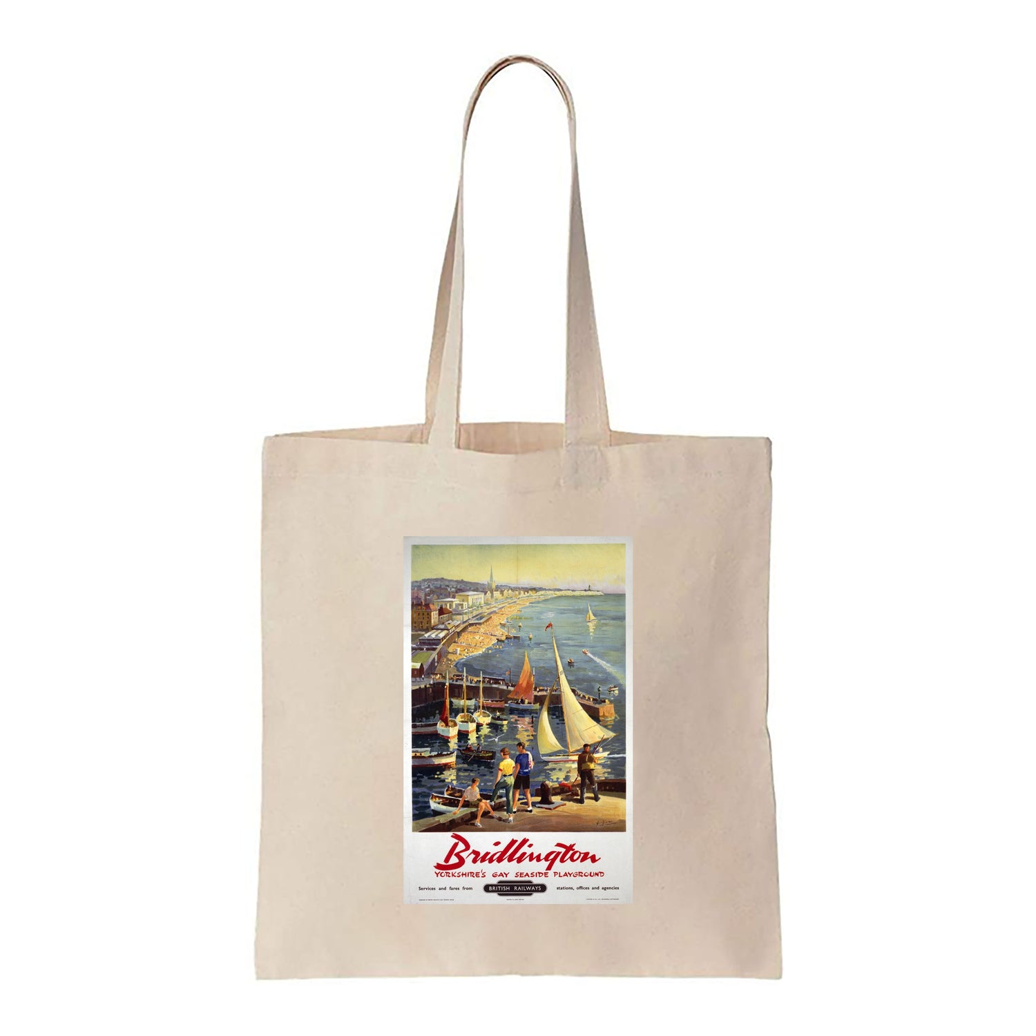 Bridlington, Yorkshire's Gay Seaside Playground - Canvas Tote Bag