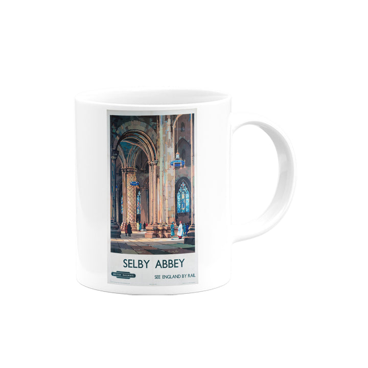 Selby Abbey, See England By Rail Mug