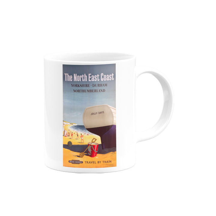 The North East Coast, Travel By Train Mug