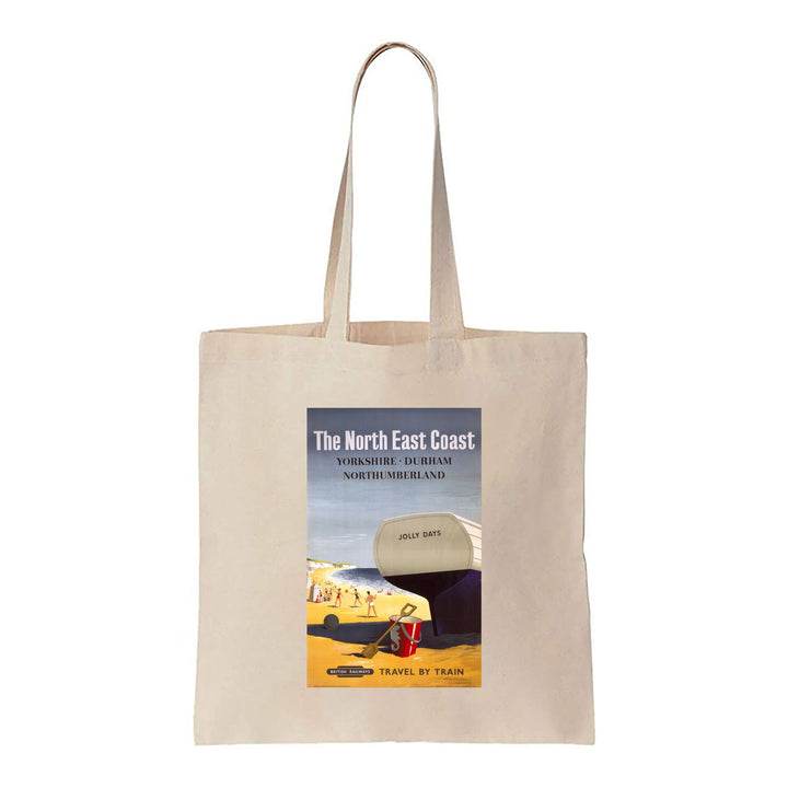 The North East Coast, Travel By Train - Canvas Tote Bag