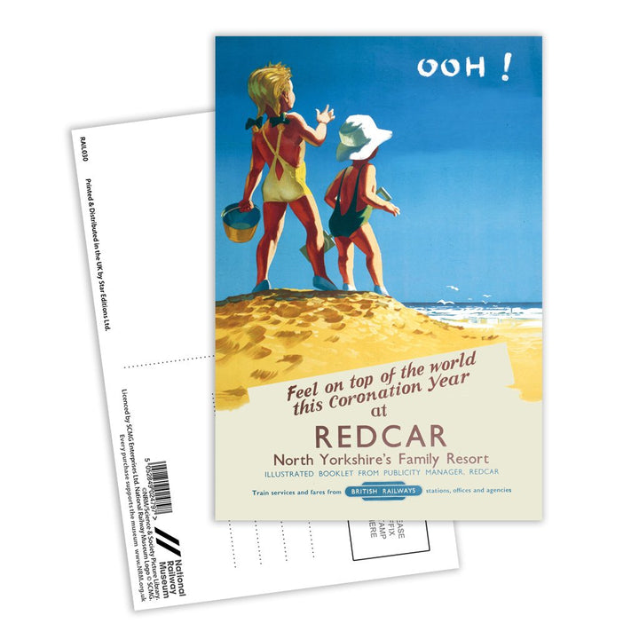 Redcar - North Yorkshire's Family Resort Postcard Pack of 8