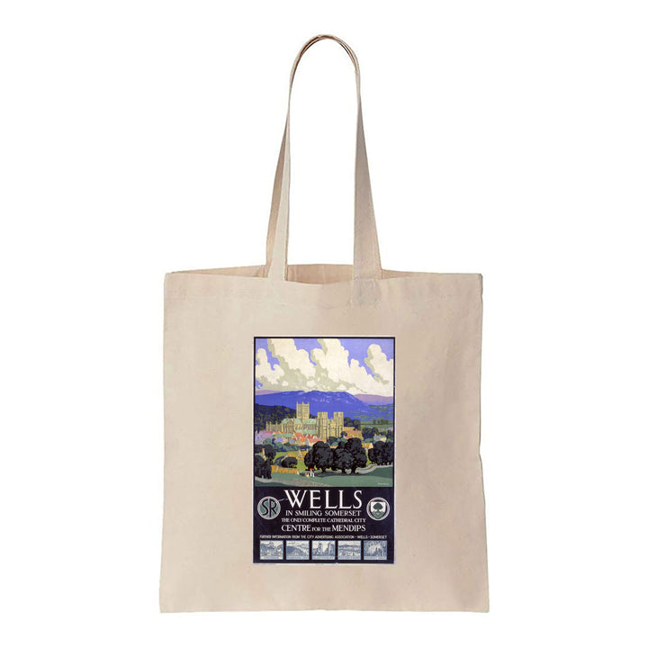Wells - In Smiling Somerset - Canvas Tote Bag