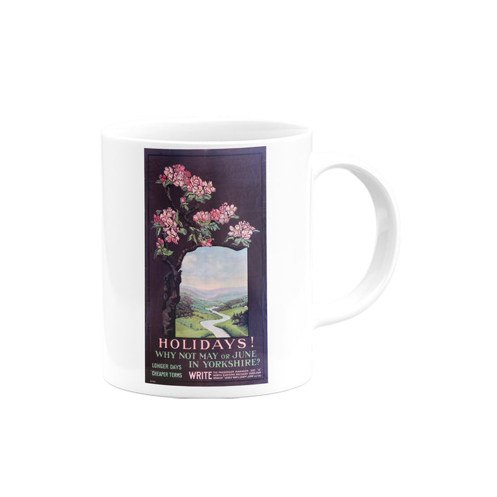 Holidays! Why not May or June in Yorkshire? Mug