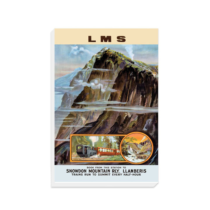 Snowdon Mountain RLY - Llanberis - Canvas