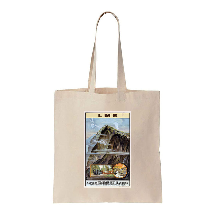 Snowdon Mountain RLY - Llanberis - Canvas Tote Bag