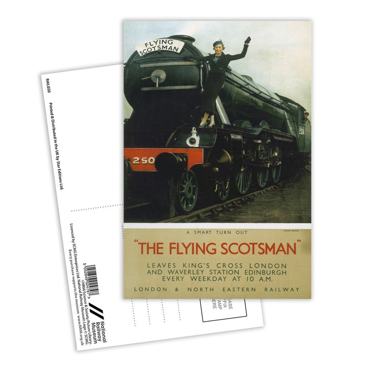 The Flying Scotsman, London and North Eastern Railway Postcard Pack of 8