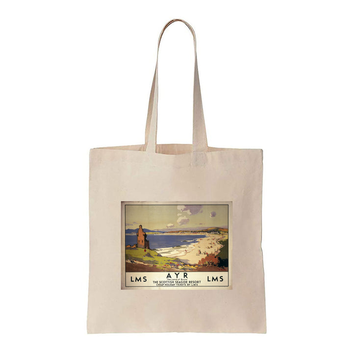 Ayr, The Land of Burns - Canvas Tote Bag