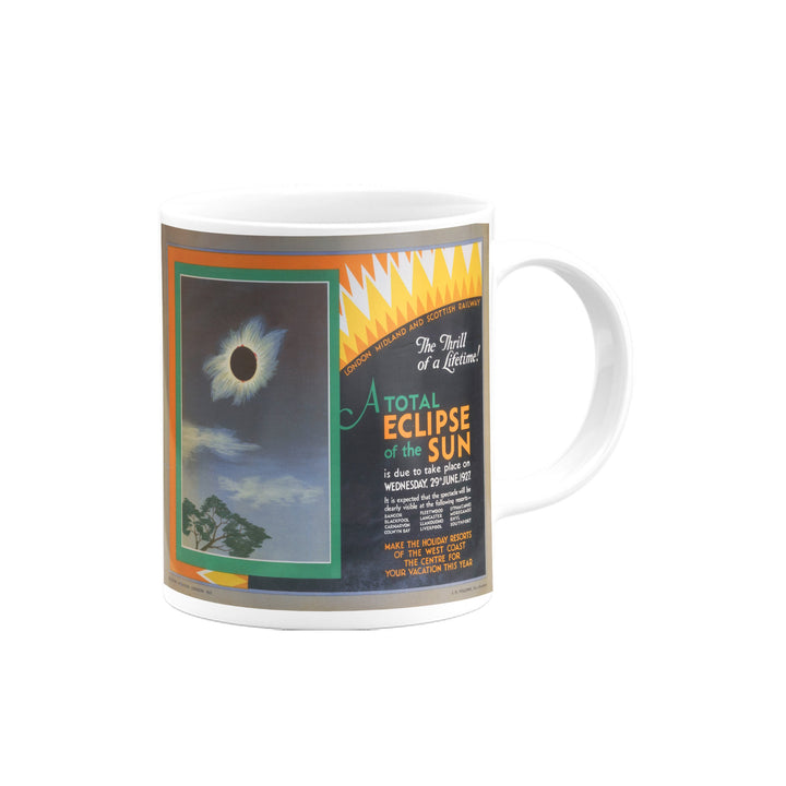 A total Eclipse of the Sun, London Midland and Scottish Railway Mug