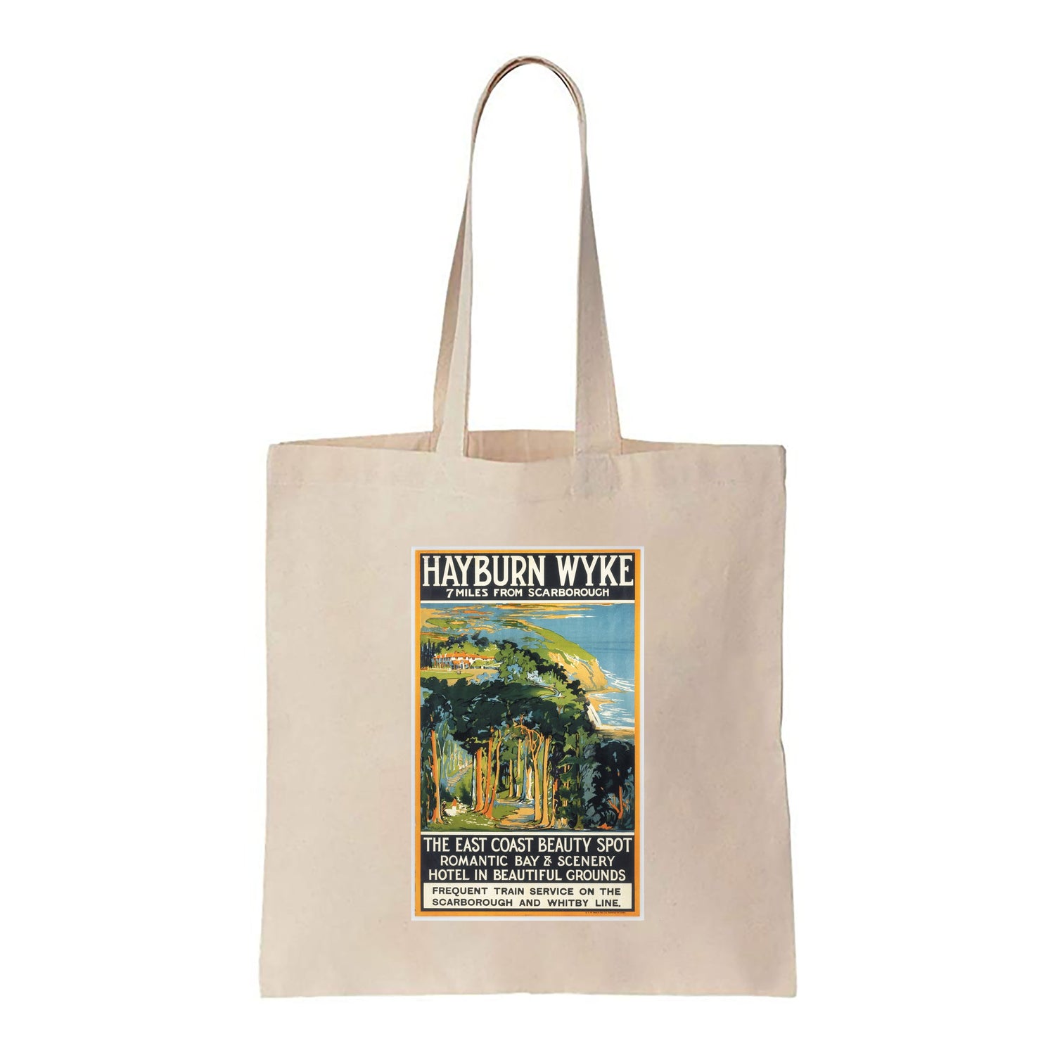 Hayburn Wyke, The East Coast Beauty Spot - Canvas Tote Bag