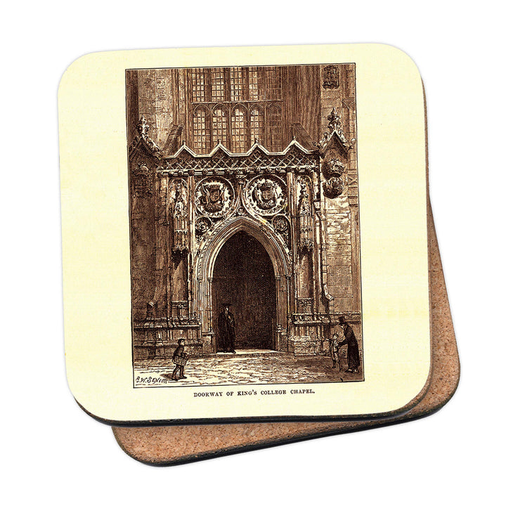 Doorway King's College Coaster