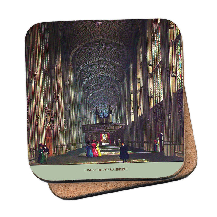 Inside King's College Coaster