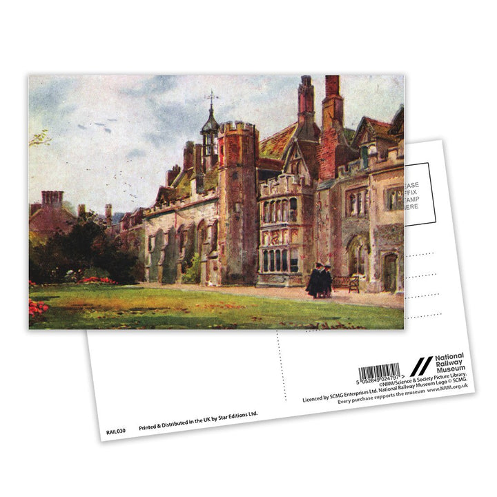 Peterhouse from Fellows Garden Postcard Pack of 8