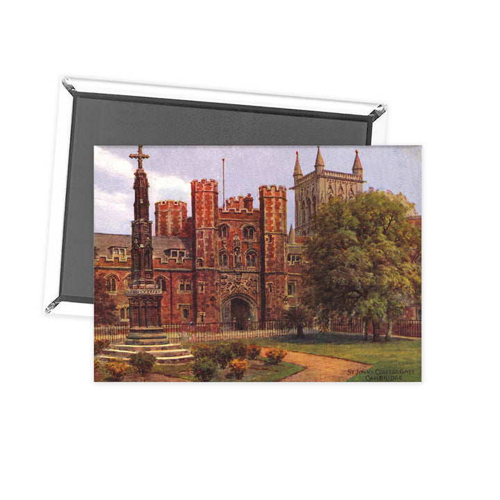 St John's Cambridge Fridge Magnet