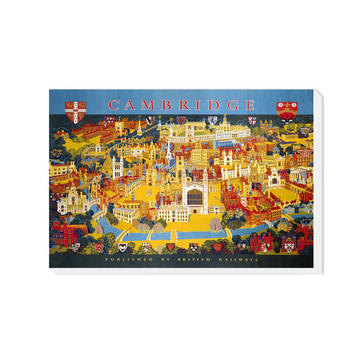 Cambridge Published by British Railways - Canvas