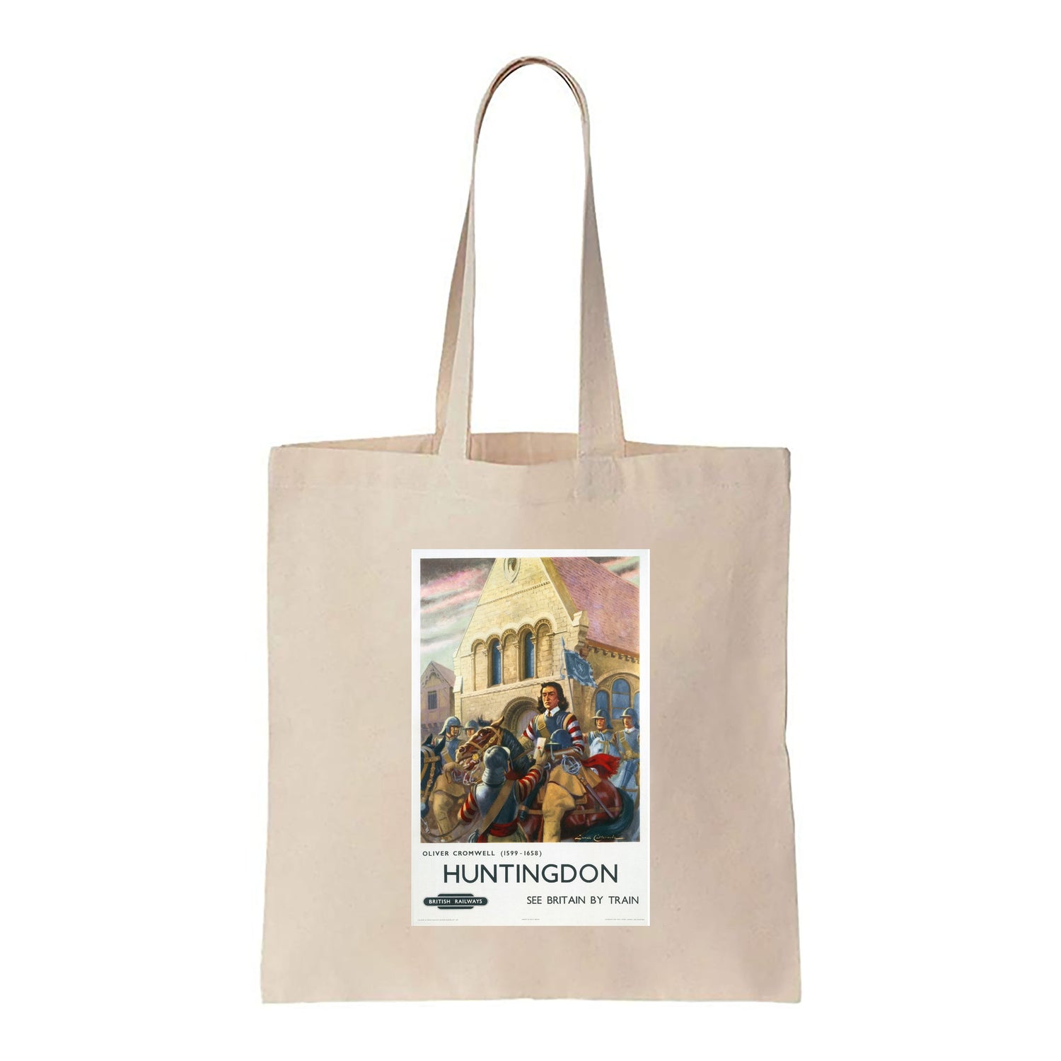 Oliver Cromwell Huntingdon - Canvas Tote Bag