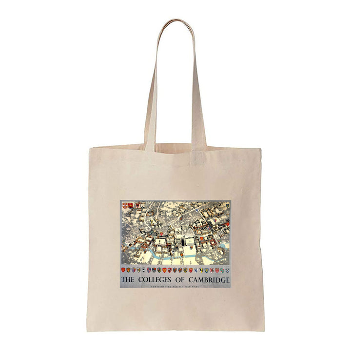 The Colleges of Cambridge - Canvas Tote Bag