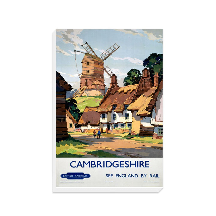 Cambridgeshire, See England By Rail - Canvas