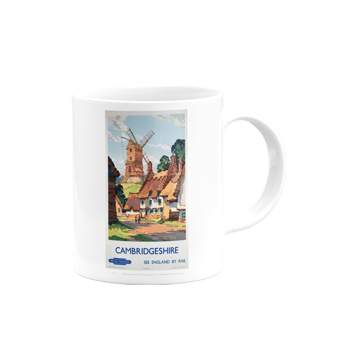 Cambridgeshire, See England By Rail Mug