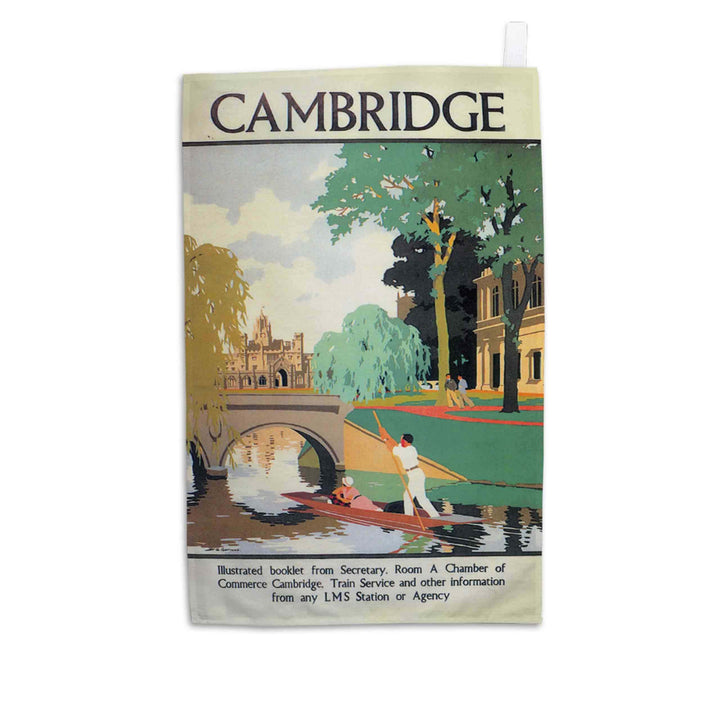 Cambridge, River Cam - Tea Towel