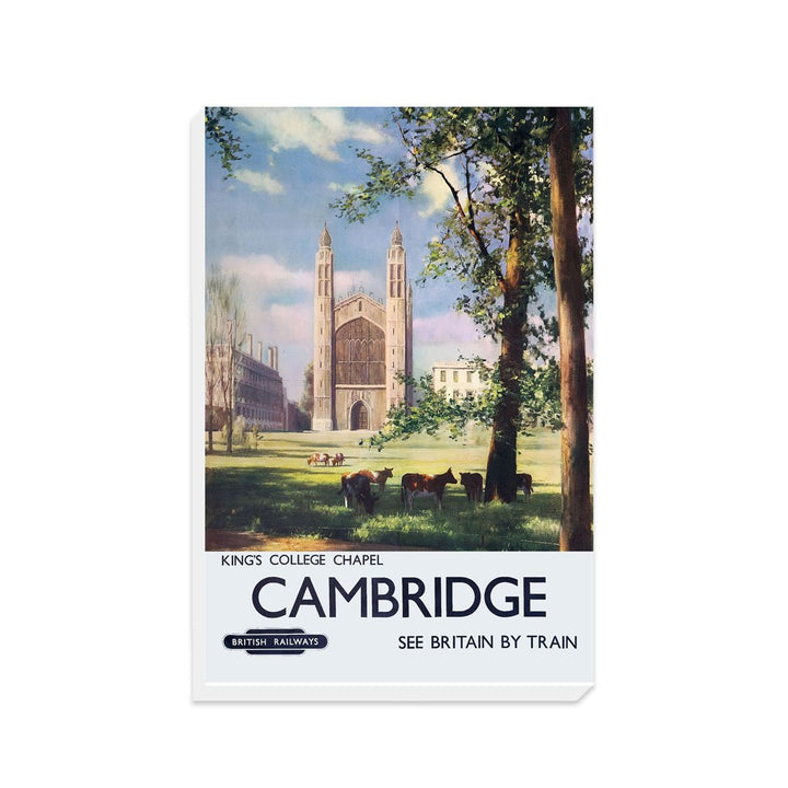 Cambridge - King's College Chapel, See Britain By Train - Canvas