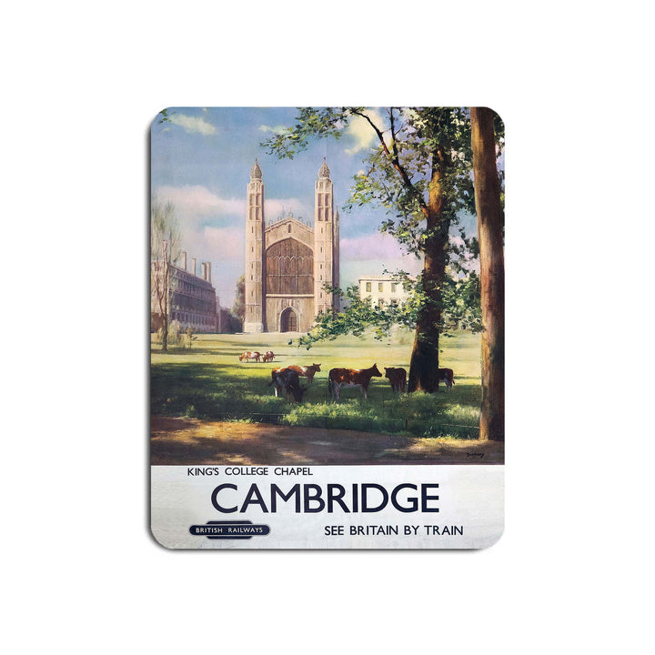 Cambridge - King's College Chapel, See Britain By Train - Mouse Mat