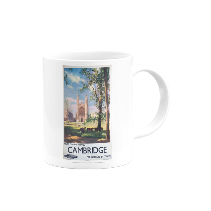 Cambridge - King's College Chapel, See Britain By Train Mug