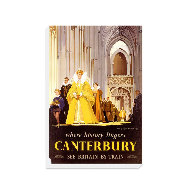 Canterbury - Where History Lingers, See Britain By Train - Canvas