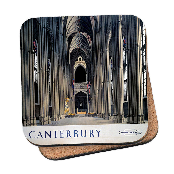 Canterbury Cathedral - The Nave Looking East Coaster