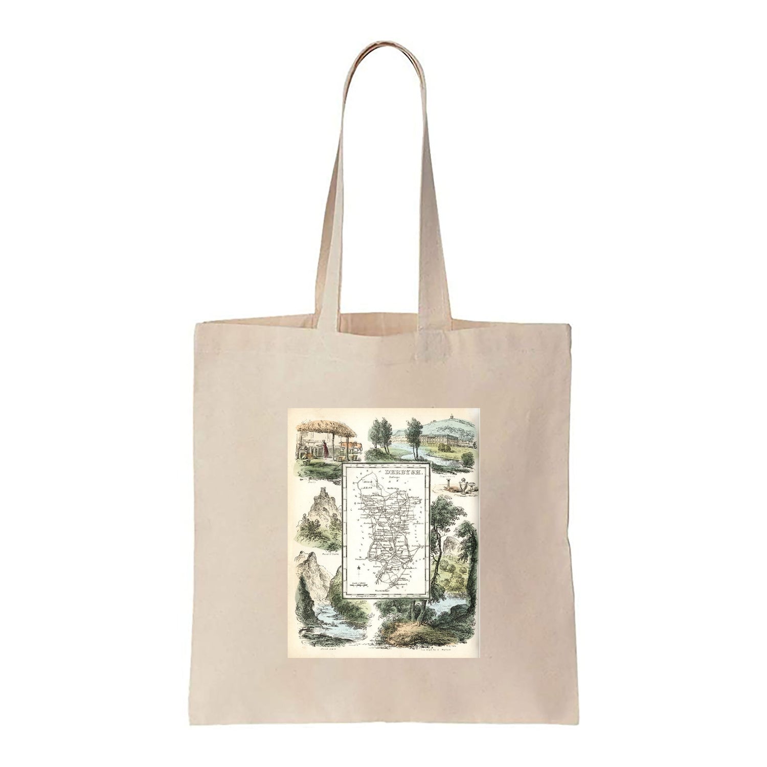 Derbyshire - Canvas Tote Bag