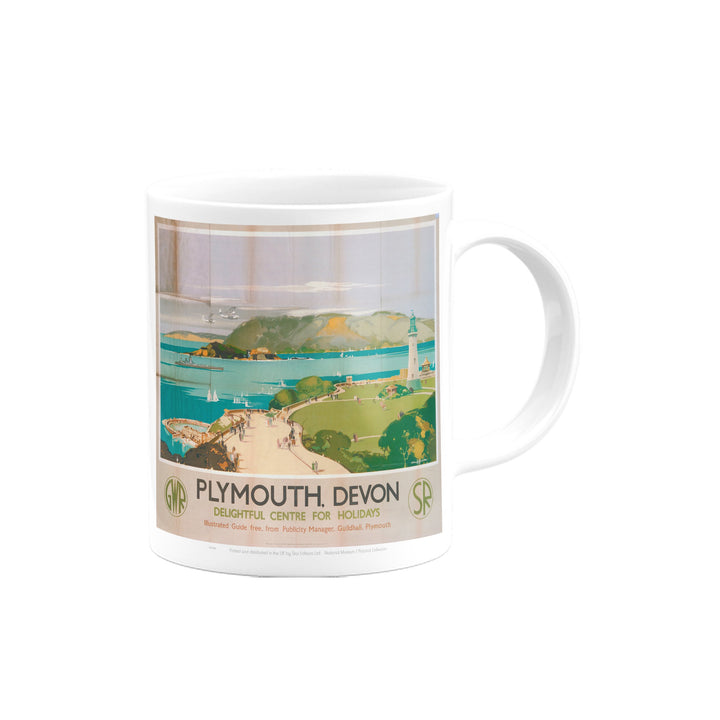 Plymouth Devon, Delightful Centre for Holidays Mug