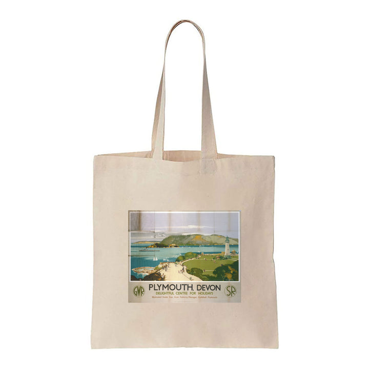 Plymouth Devon, Delightful Centre for Holidays - Canvas Tote Bag