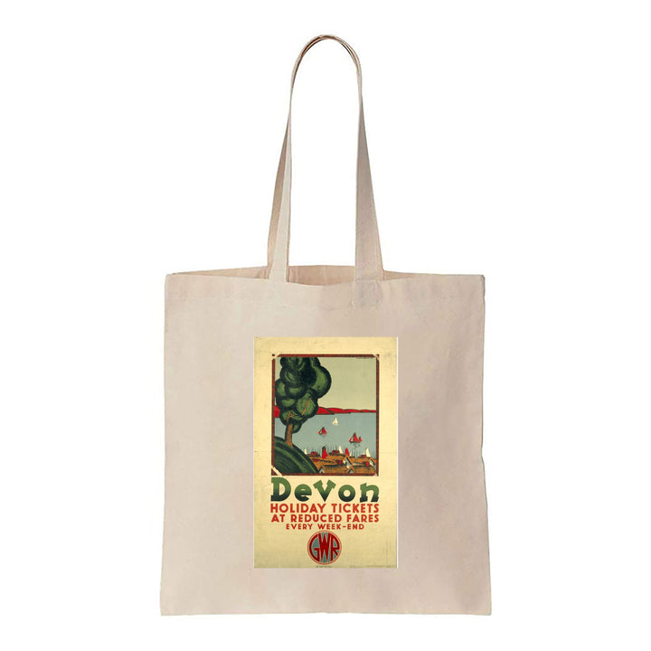 Devon Holiday Tickets at Reduced Fares - Canvas Tote Bag