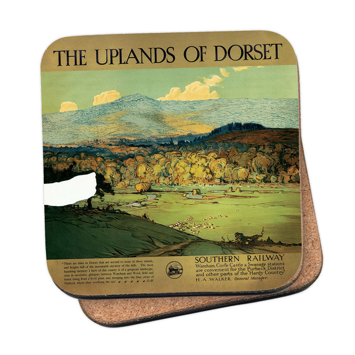 The Uplands Of Dorset, Southern Railway Coaster