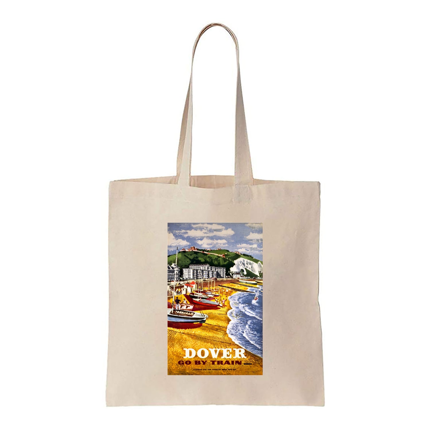 Dover - Go By Train - Canvas Tote Bag