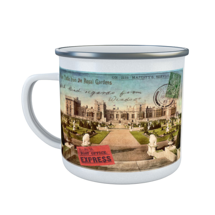 Windsor Castle Enamel Mug