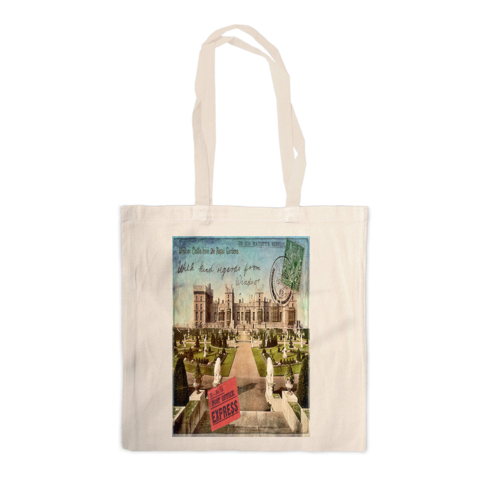 Windsor Castle Canvas Tote Bag