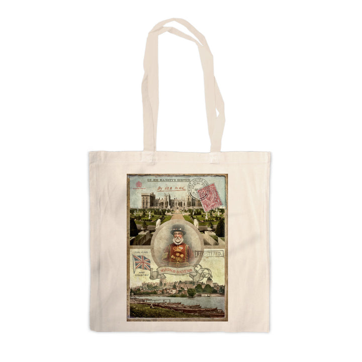 Windsor Castle Canvas Tote Bag
