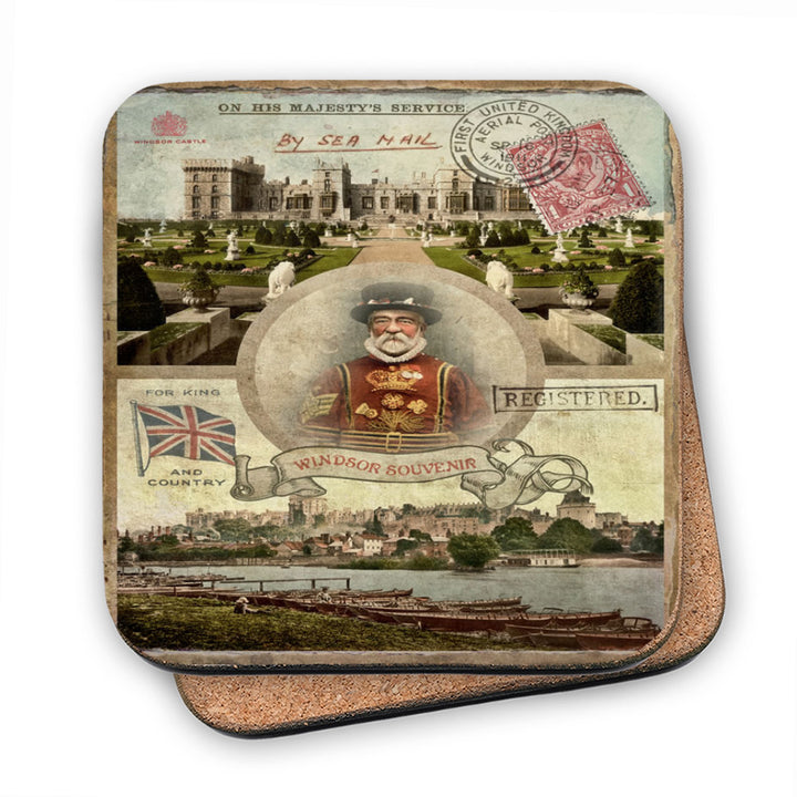 Windsor Castle MDF Coaster