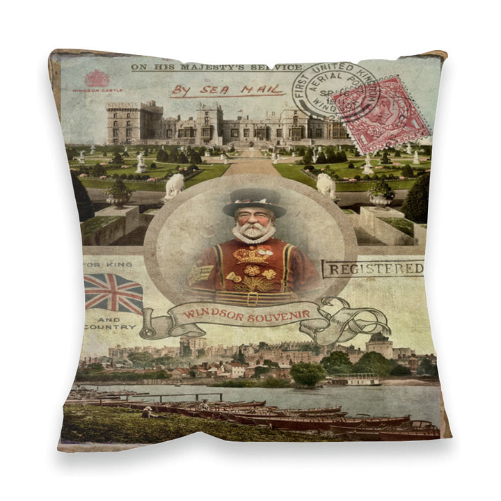 Windsor Castle Fibre Filled Cushion