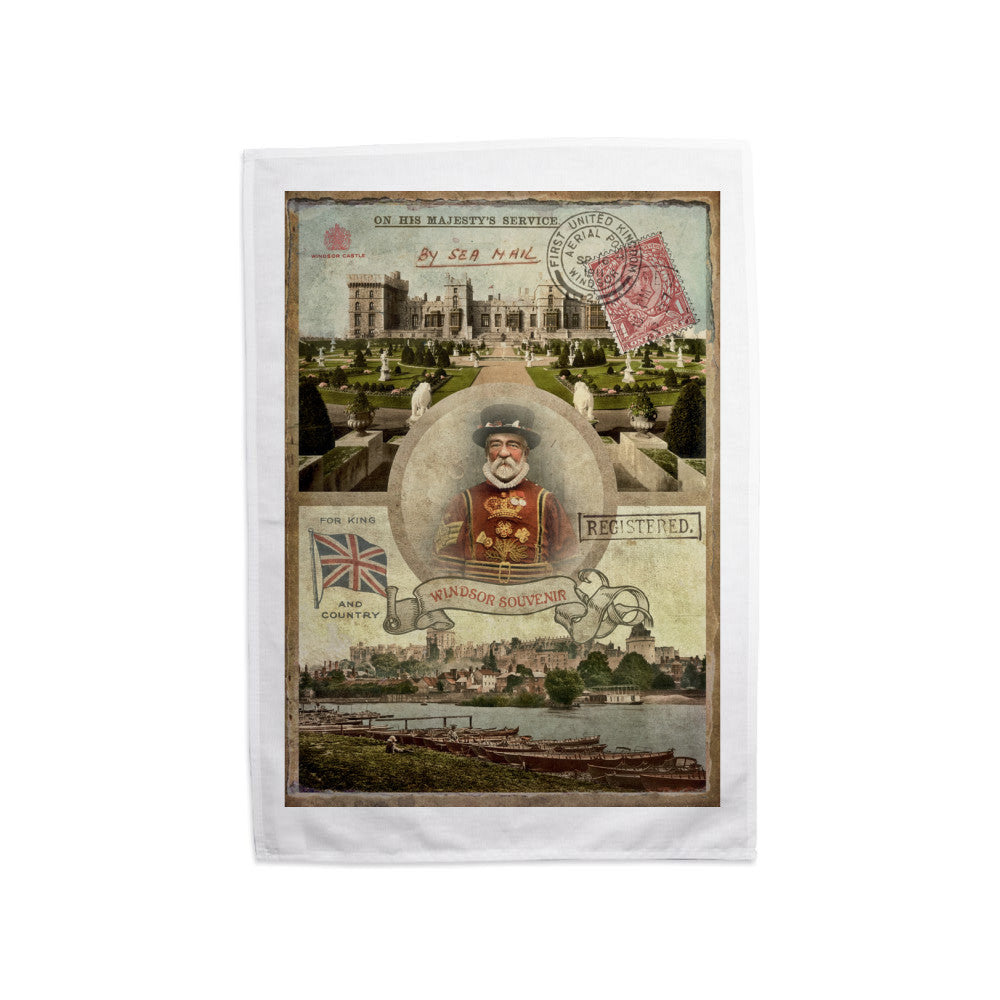 Windsor Castle Tea Towel