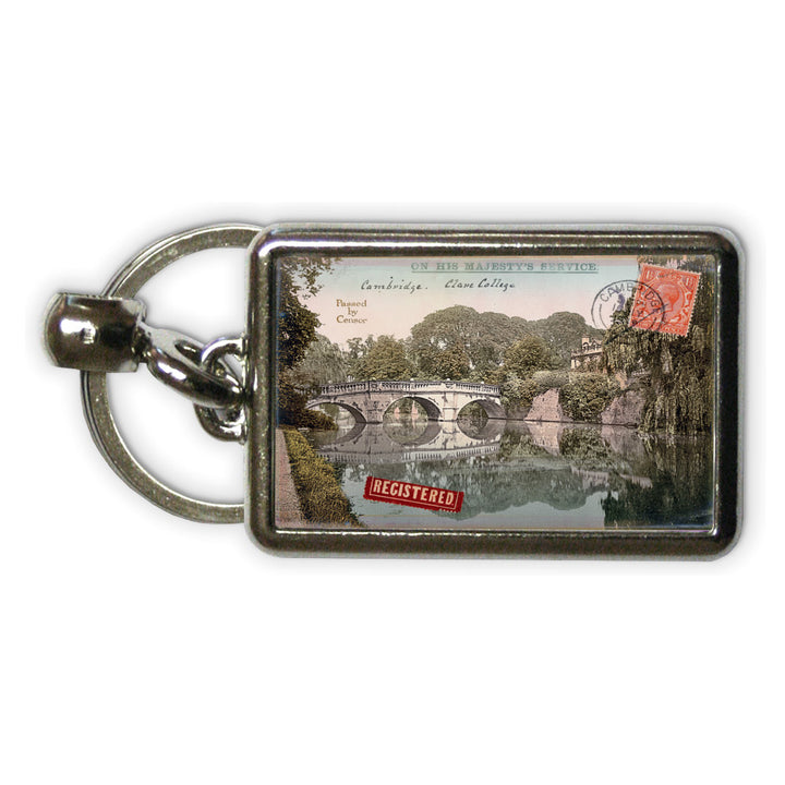 Cambridge Metal Keyring