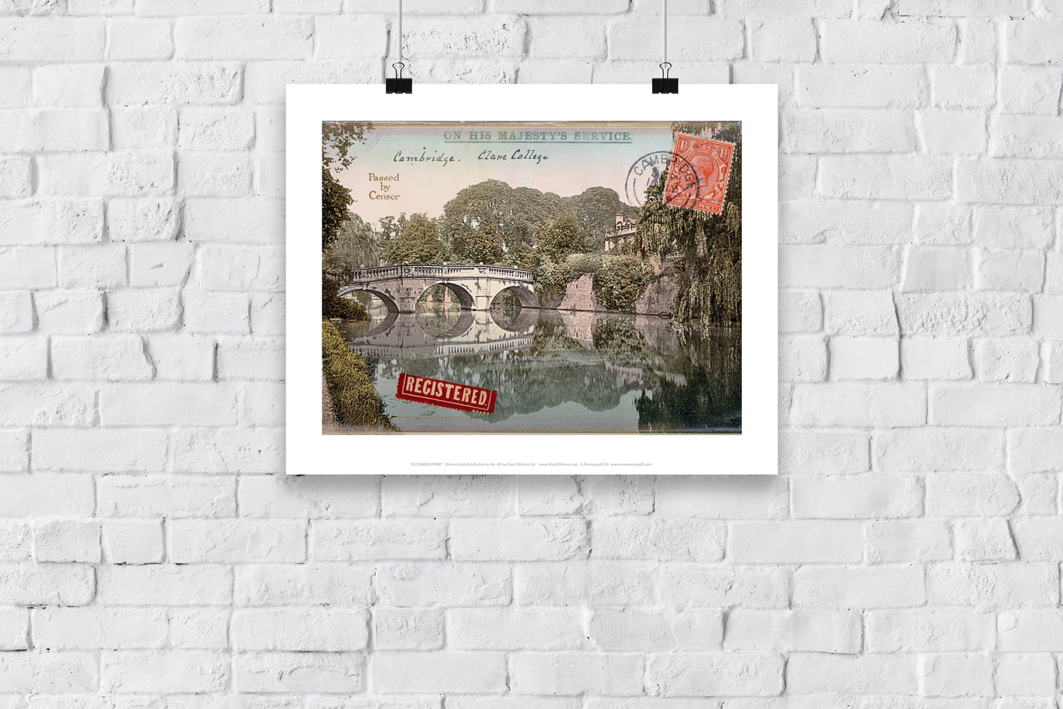 Cambridge - Art Print