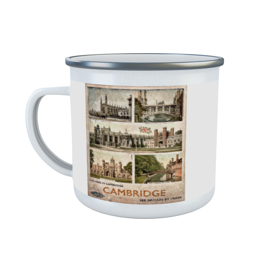 Cambridge Colleges Enamel Mug